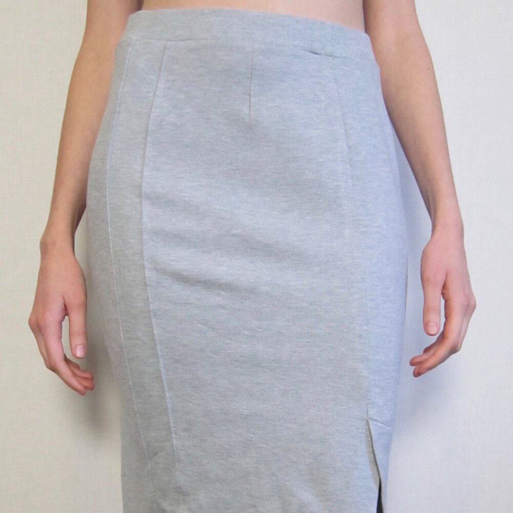 Grey Uniqlo Pencil Skirt